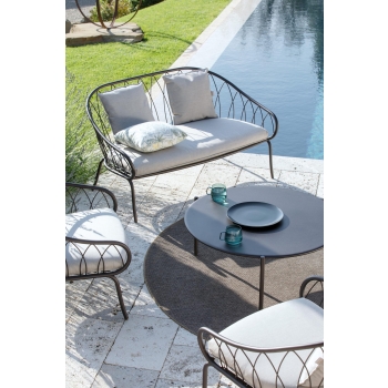 Flora 2-Sitzer-Outdoor-Sofa von Vermobil