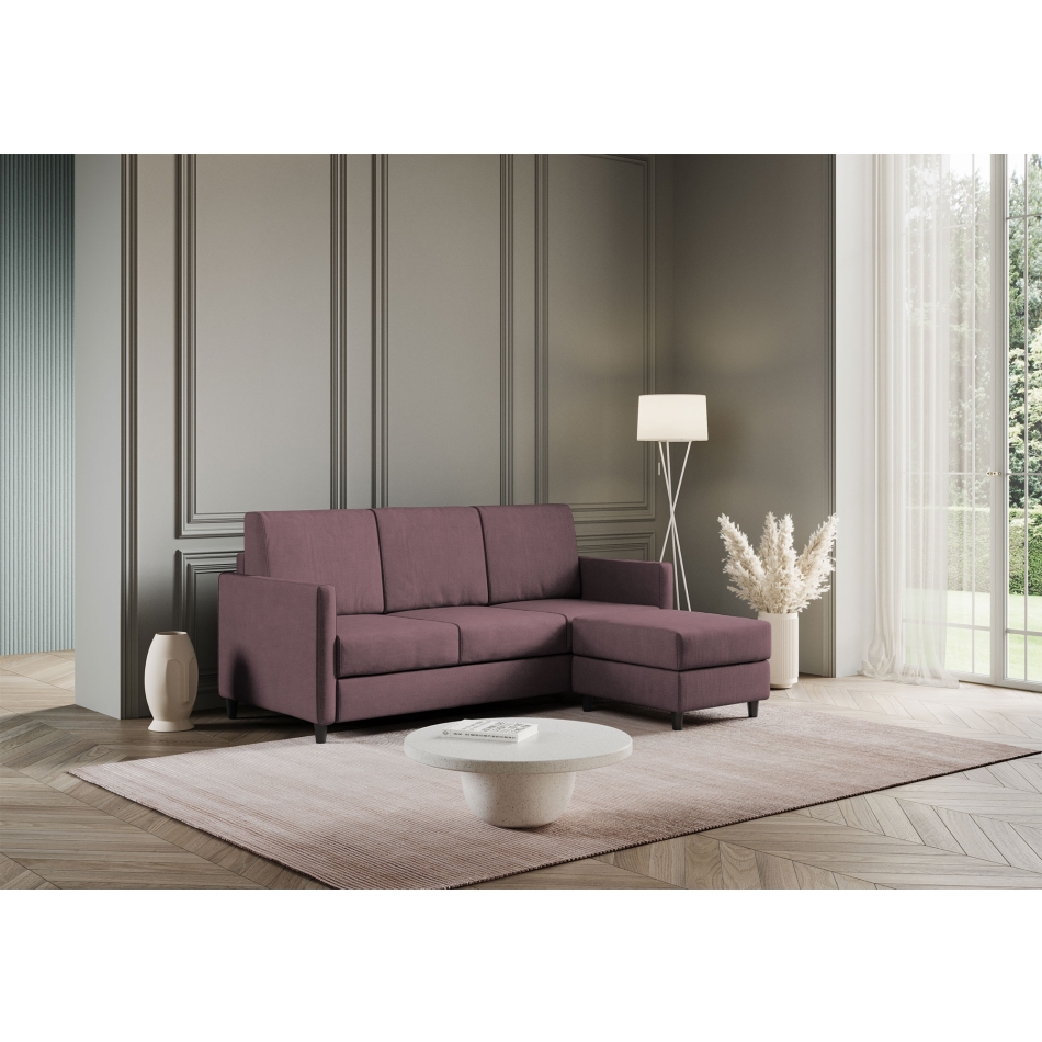 Karay 3-Sitzer-Sofa mit Hocker von Ityhome