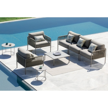 Key West Dreisitzer-Sofa KW74X für den Außenbereich Vermobil