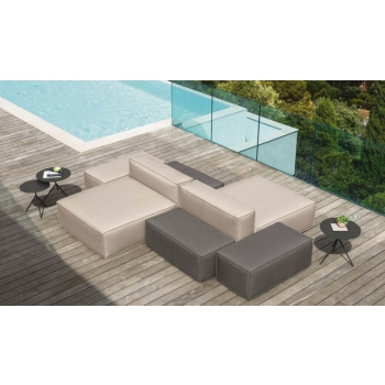 Modulares Sofa von Talenti aus der Ocean-Linie für den eleganten und modernen Außenbereich