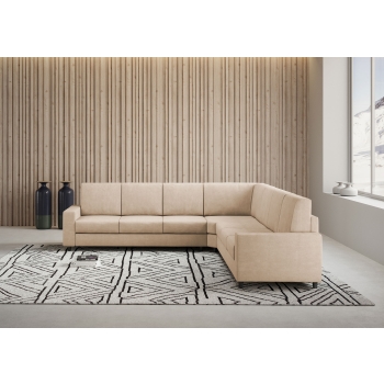 Sakar 3-Sitzer-Sofa mit Ecke mit 3-Sitzer-Sofa von Ityhome