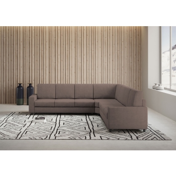 Sakar 3-Sitzer-Sofa mit Ecke mit 3-Sitzer-Sofa von Ityhome