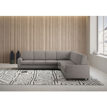 Sakar 3-Sitzer-Sofa mit Ecke mit 3-Sitzer-Sofa von Ityhome