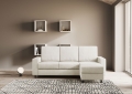 Sakar 3-Sitzer-Sofa mit Hocker von Ityhome