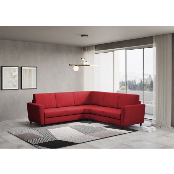 Yasel 2-Sitzer-Sofa mit Ecke und 2-Sitzer-Sofa von Ityhome
