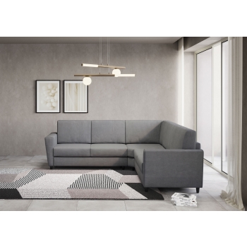 Yasel 2-Sitzer-Sofa mit Ecke und 2-Sitzer-Sofa von Ityhome