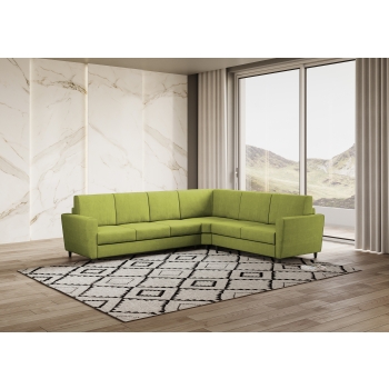 Yasel 3-Sitzer-Sofa mit Eck- und 2-Sitzer-Sofa von Ityhome