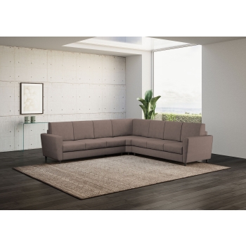 Yasel 3-Sitzer-Sofa mit Ecke und 3-Sitzer-Sofa von Ityhome