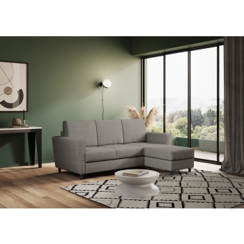 Yasel 3-Sitzer-Sofa mit Hocker von Ityhome