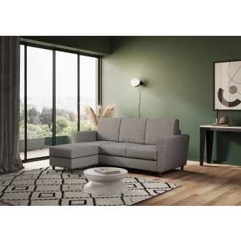 Yasel 3-Sitzer-Sofa mit Hocker von Ityhome