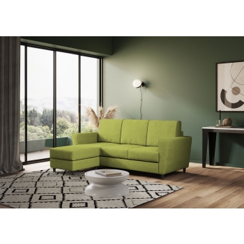 Yasel 3-Sitzer-Sofa mit Hocker von Ityhome