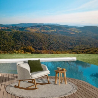 Cleo Soft Wood Loungesessel von Talenti