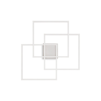 FRAME PL QUADRATO BIANCO