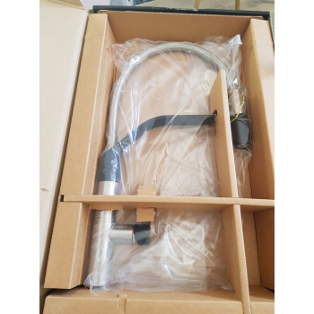 Gessi Mixer mit drehbarem Auslauf und ausziehbarer Mesh 60005 Handbrause