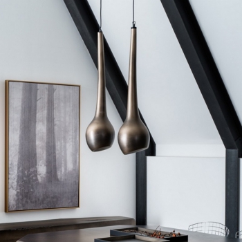 Vanille Lampe von Adriani & Rossi