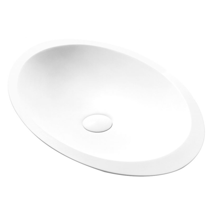 Cipì Ellisse CP950SOV Aufsatzwaschbecken aus Istone Solid Surface HD