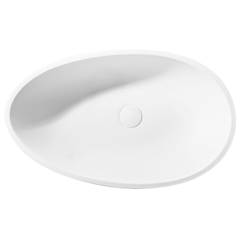 Cipì Uovo Basin CP950SO Aufsatzwaschbecken aus Istone Solid Surface