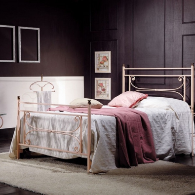 Quadratische und halbe Sonnenliege aus Schmiedeeisen handgefertigt