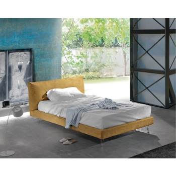 Bon Ton Bett von Lettissimi aus Stoff oder Öko-Leder