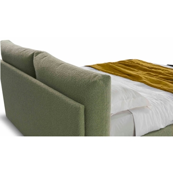 Bon Ton Bett von Lettissimi aus Stoff oder Öko-Leder