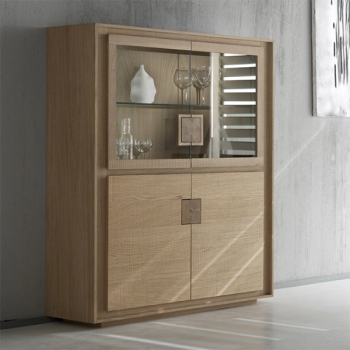Wohnzimmer Sideboard mit offenen Fächern und Türen
