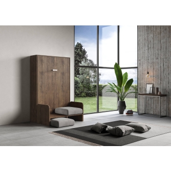 Mod. Kentaro Französisches Sofa - Französisches Klappbett 140 vertikal Kentaro Sofa Weiße Esche