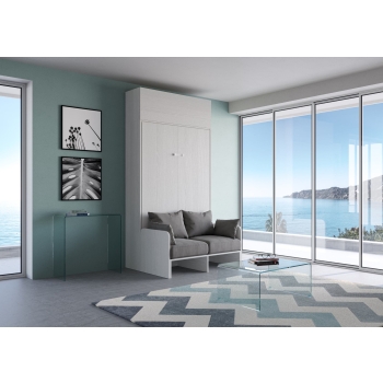 Mod. Kentaro Französisches Sofa - Französisches Klappbett 140 vertikal Kentaro Sofa Weiße Esche