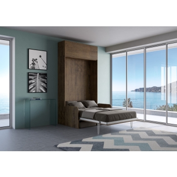 Mod. Kentaro Französisches Sofa - Französisches Klappbett 140 vertikal Kentaro Sofa Weiße Esche