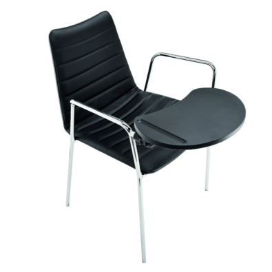 Cover PM TS Sessel aus Metall mit Stoff- oder Lederbezug von Midj