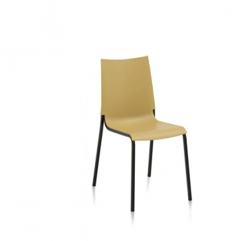 Eva Bontempi Stuhl aus Polypropylen für den Außen- und Innenbereich