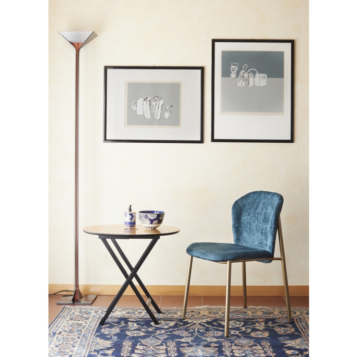 Stapelstuhl Alice Chair aus Technopolymer und Stahl Scab Design