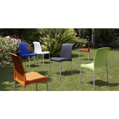 Jenny stapelbarer Technopolymer-Stuhl von Scab Design