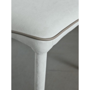 Bonata Stuhl in Bontempi aus gepolstertem und gepolstertem Stahl