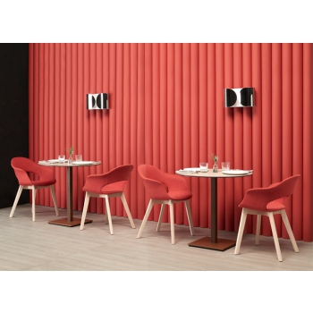 Natural Lady B Pop Stuhl Scab Design