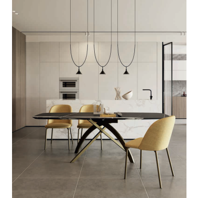 Orange Stuhl von Zamagna