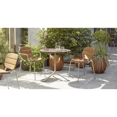 Si-Si Holz-Scab-Design-Stuhl