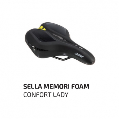 Memory Foam Sattel von World Dimension für Fahrräder