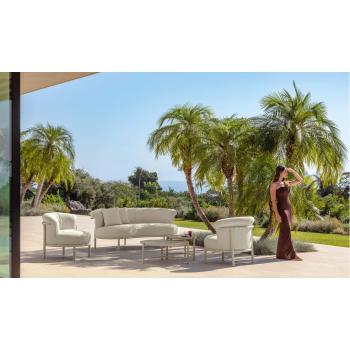 James-Set von Talenti mit Sofa, zwei Sesseln und Couchtisch