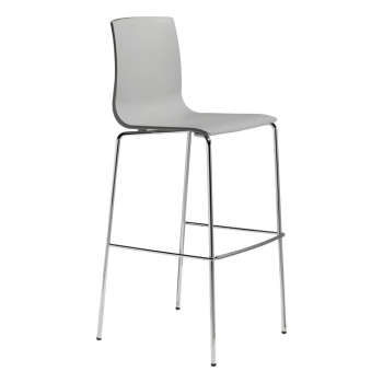 Alice-Hocker aus Technopolymer und Stahl von Scab Design