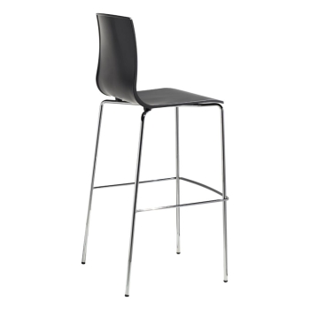 Alice-Hocker aus Technopolymer und Stahl von Scab Design