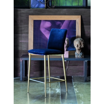 Nata Hocker von Bontempi mit niedriger Sitzfläche