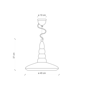 VINTAGE RETRO-AUFHÄNGUNG C1410