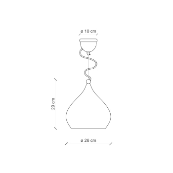 VINTAGE RETRO-AUFHÄNGUNG C1415