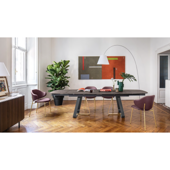 Ausziehbarer Tisch Icaro CS4114-r 200 Calligaris