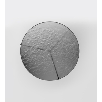 Esprit Couchtisch von Pezzani mit lackiertem Stahlrahmen und Platte aus gehärtetem Glas