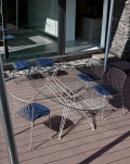 250 cm Sander Tisch von Bontempi elliptisch für den Außenbereich