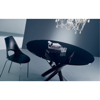 Fester ovaler Barone-Tisch von Bontempi