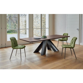 Fester oder ausziehbarer Tisch Twist Ingenia Bontempi