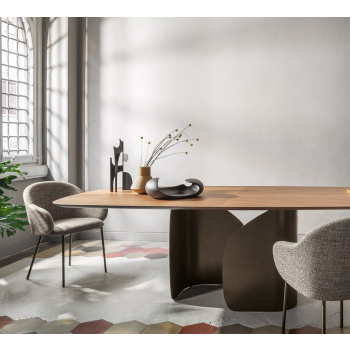 Twins fester Tisch von Calligaris