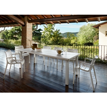 Ercole Tisch 170x100 aus Technopolymer Scab Design